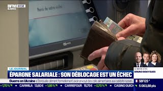 Le déblocage exceptionnel de l'épargne salariale est un échec