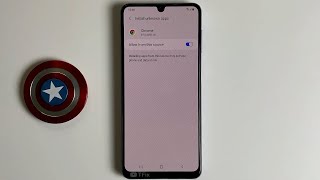 How to enable/disable Install unknown apps on Samsung A22 Android 11 screenshot 2