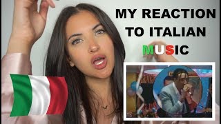 FIRST REACTION TO ITALIAN RAP/HIPHOP/MUSIC! (GHALI , MR.RAIN, SFERA EBBASTA)