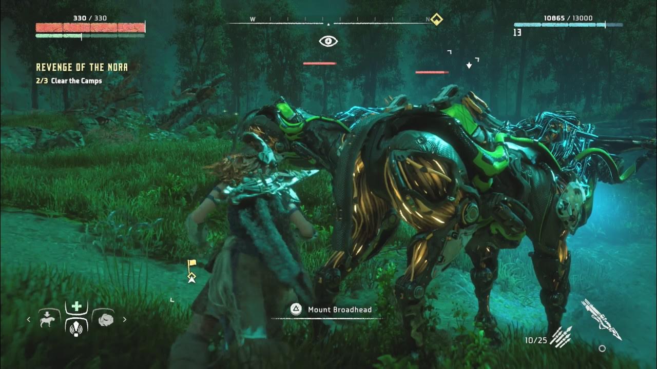 Horizon Zero Dawn Destroy the Alarm Clear the Camps YouTube