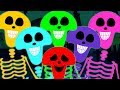 Skeleton March | Scary Nursery Rhymes | Haunted House Videos For Kids Mp3