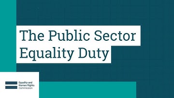 Public Sector Equality Duty