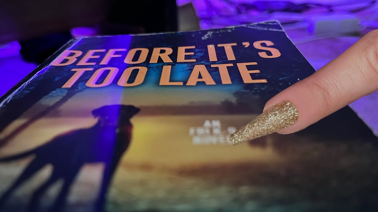 ASMR: Fast tapping + scratching on books/movies - lots of tracing - build up camera taps - for Emily