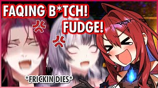 Liz Laughed So Hard After Trolling Her Teammates She Had To Go An Idol Meeting Mid Game 【hololive】