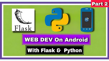 I HAVE CREATED A SITE ON ANDROID VIA FLASK AND PYTHON | #pydroid3 #python #webdevelopment |