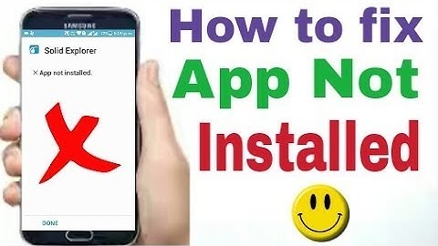 How to fix App not installed in android mobile |No Root| 100% working