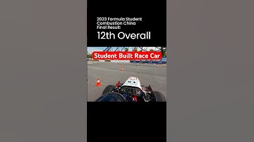 Huaqiao University at Formula Student Combustion China, 2023 #formulasae #engineering