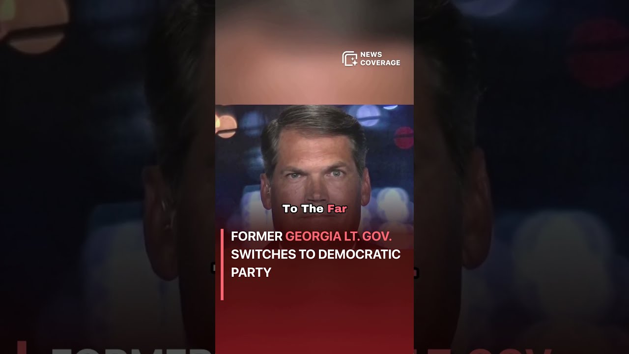 Geoff Duncan Former Georgia Lt Gov Switches To Democratic Party Politics