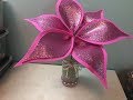 DIY: How to make a glitter foam flower / Como hacer una bella flor en Foami / Goma Eva