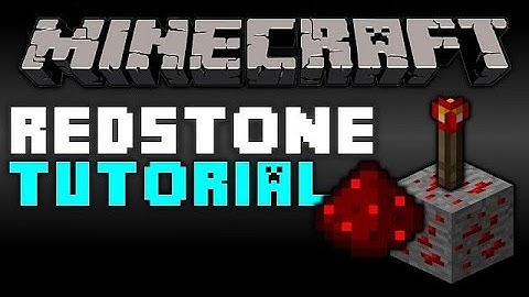 Minecraft redstone basics 1.8