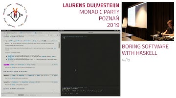 Laurens Duijvesteijn - Boring software with Haskell 4/6