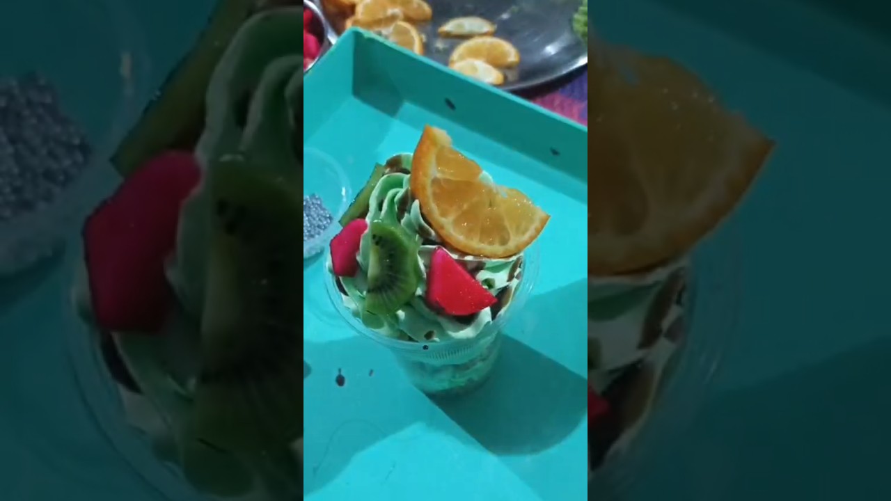 unique design of fruit cake 🧁😳