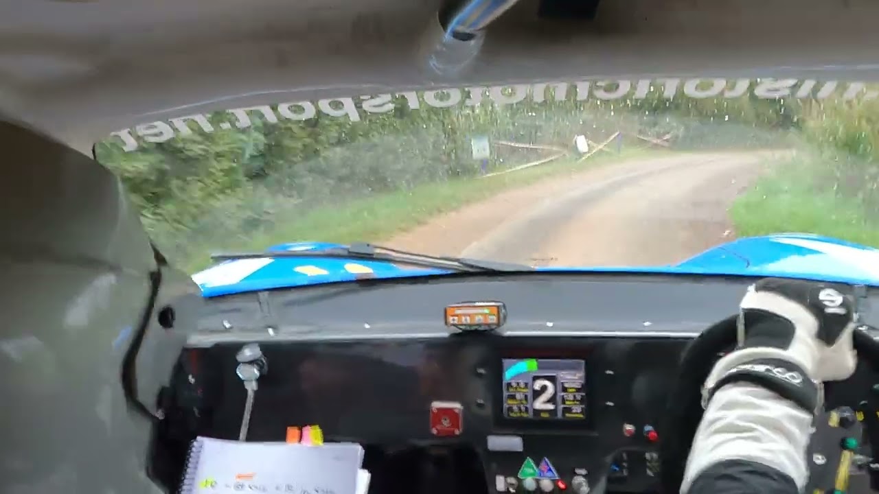 Three Shires Stage 2 with the crash