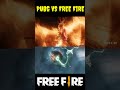 PUBG ANIMATION VS FREE FIRE ANIMATION 🔥-#shorts #freefire #k2hlie