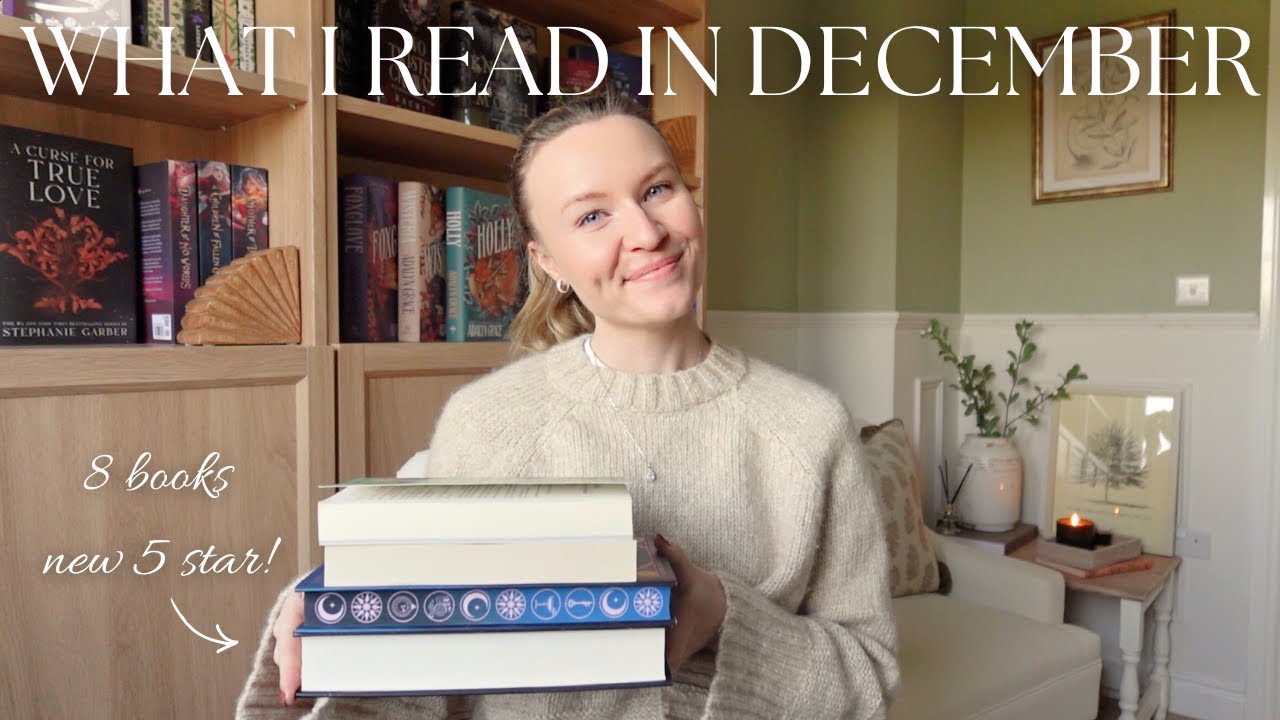 Итоги чтения за декабрь | Оценка 8 прочитанных мною книг (5 новых ⭐)