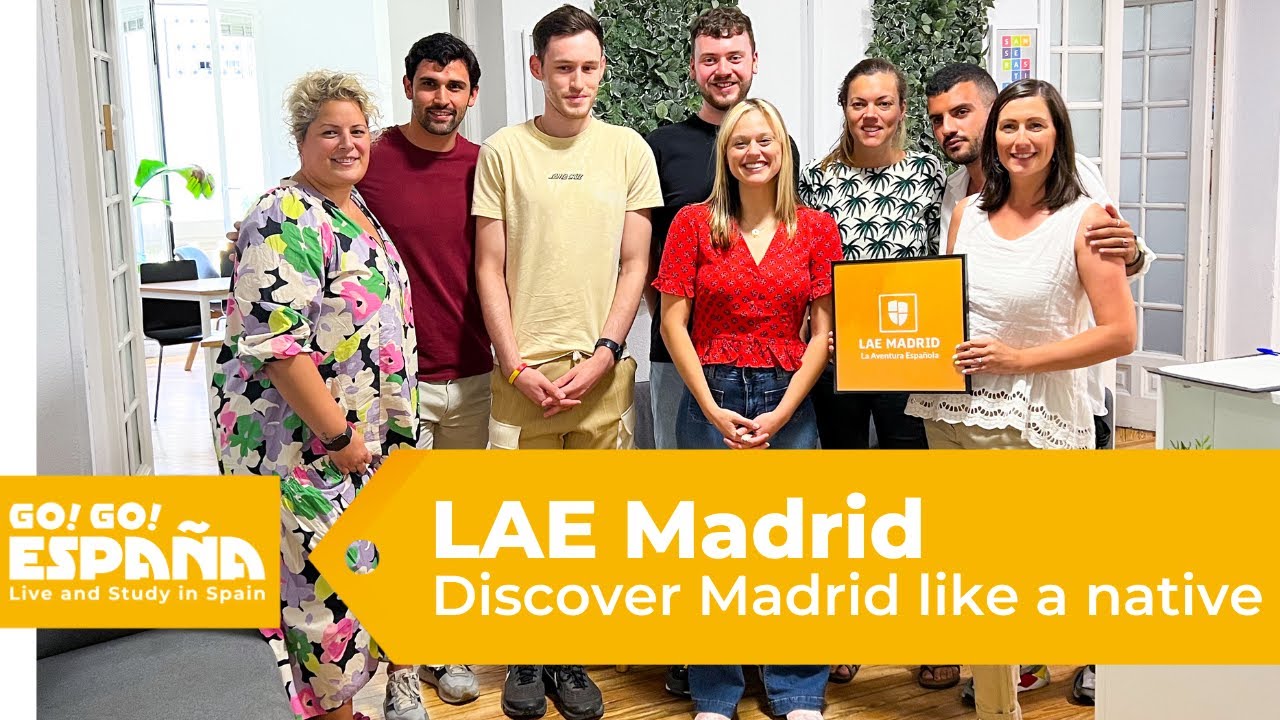 LAE Madrid Spanish Classes in Madrid by Go! Go! España YouTube