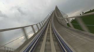 High Speed Terrain GCI Wooden Coaster [ Splinter ] NoLimits 2 Roller Coaster Simulator