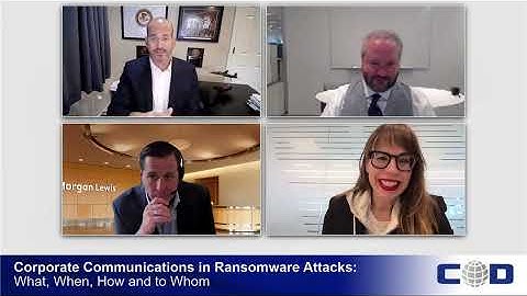 Corporate Communications in Ransomware Attacks  What, When, How and to Whom