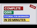 Complete QGIS Tutorial in 20 minutes (2026)