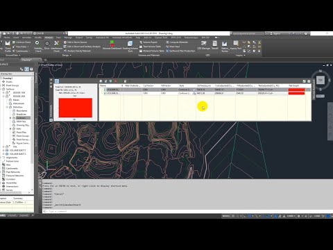 Cara kira isipadu (volume) permukaan CUTT atau FILL di Autocad Civil 3d