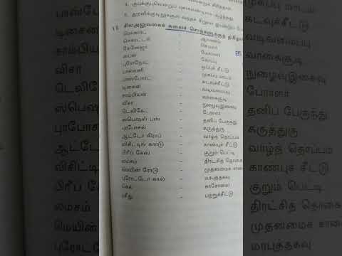 #+2 old  tamil book kalaisol# old book#tnpsc