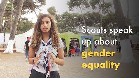 Scouts speak up about gender equality
