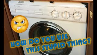 How to Use your Splendide 2000 RV Washing Machine