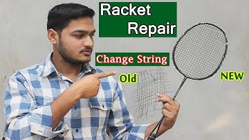 How to Racket String Repair at Home Anybody
