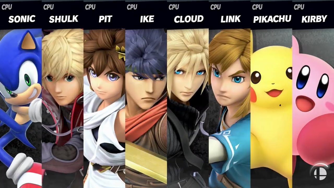 Super Smash Bros. Ultimate - Boys Battle (Free for All)