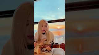 Rosé Sunset cover - Wildfire | Instagram Reel 12.28.21