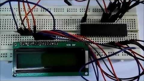 LCD Interfacing with ATMega32 Microcontroller