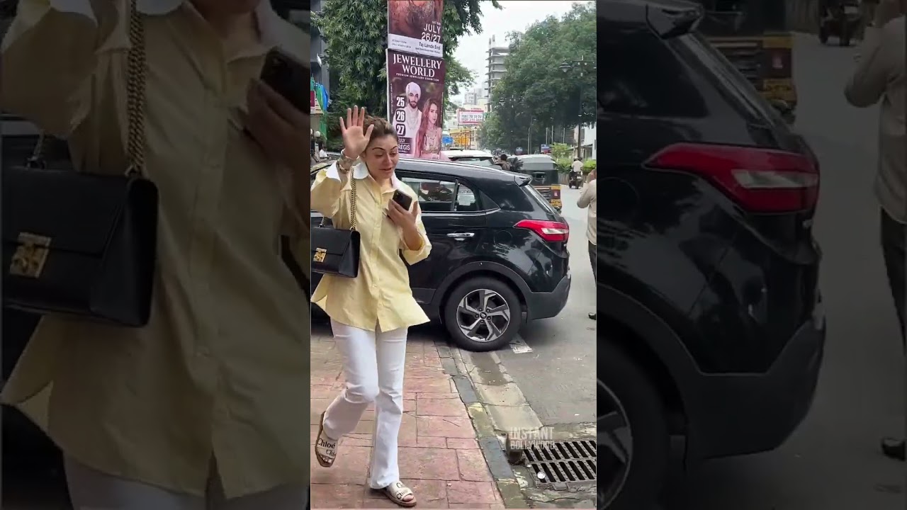 Hansika Motwani’s Stunning Look in the City Today! 👀🔥 