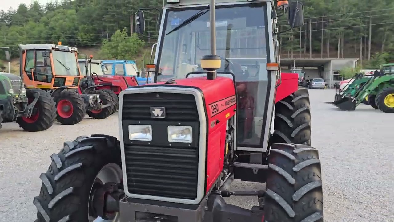 Като нов!!!Massey Ferguson 390.Нов внос!!