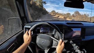 2021 Ford Bronco 2.7L Sasquatch 4-Door POV Off-Road Drive (3D Audio)(ASMR) screenshot 5