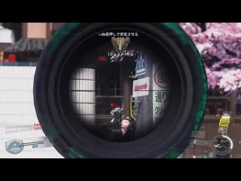 [COD IW]　スナイパー練習(生放送)中におきた奇跡！！！