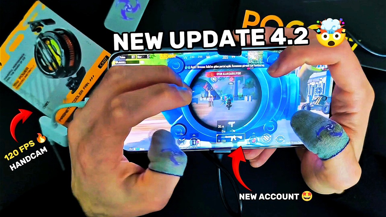 POCO F7 PUBG TEST ! 🤯 SUPERSMOOTH ULTRA HDR GAMEPLAY 🤩 120 FPS ⚡