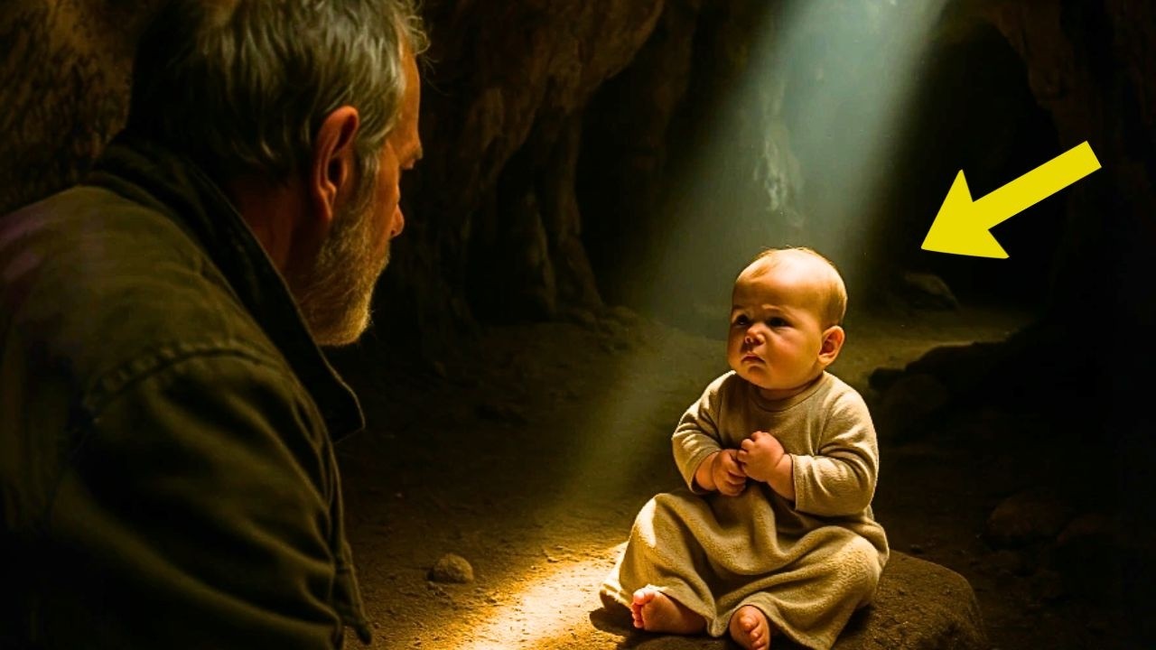 В глубине пещеры нашли БРОШЕННОГО ребёнка… НО ТО, что он держал в руке, ШОКИРОВАЛО всех.