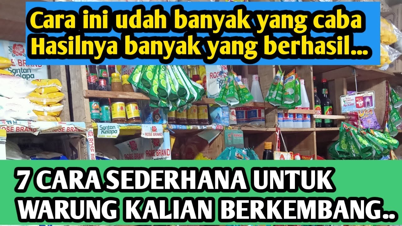 7.TIPS SEDERHANA YANG BANYAK ORANG PAKE ||INSYA ALLAH BAROKAH||@pedahangsembako