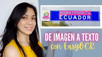 🔠 Reconocimiento Óptico de Caracteres (OCR) con EASYOCR | Python - OpenCV