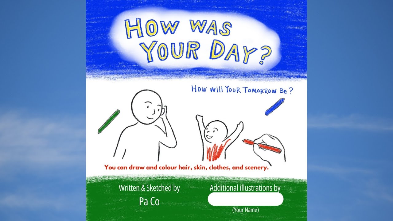 🫶📚 Как прошёл твой день? Каким ты будешь завтра? Автор: Pa Co — детская развивающая книга для чте...