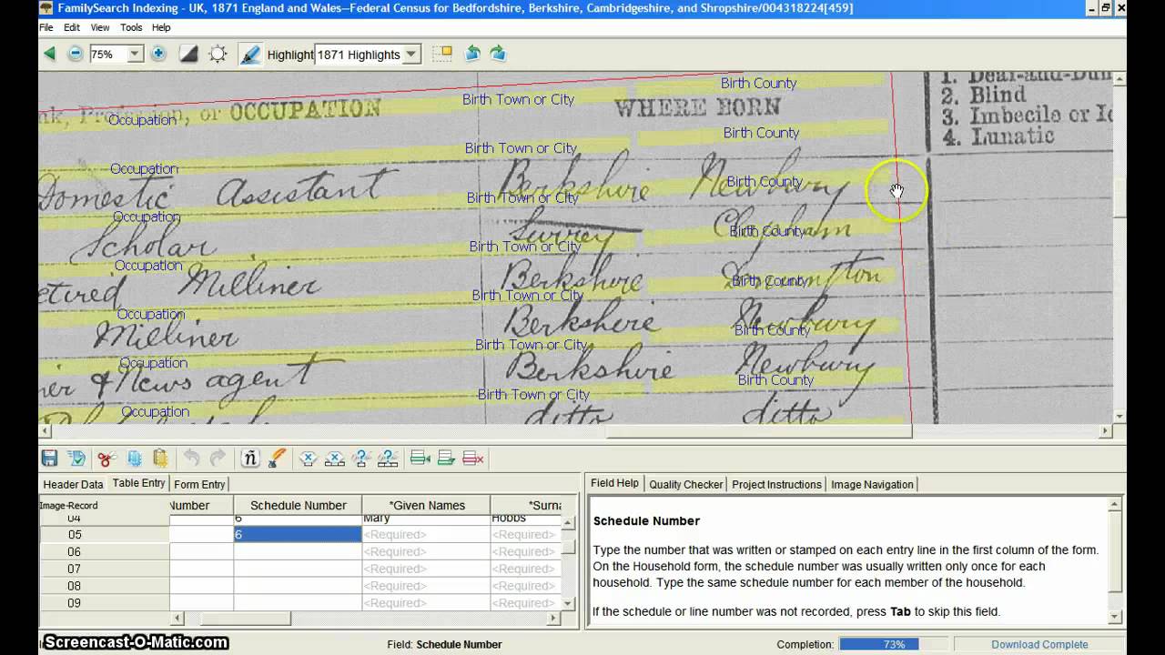 How to begin family search indexing youtube