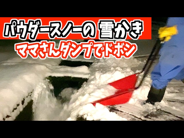 2025-12-13 (Sat) At the end, Takeshi's snow removal diary, where