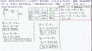 VIRP of a Series Circuit