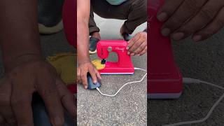 AREKTA SMALL ELECTRIC SEWING MACHINES VS BIG STITCHING SILAI MACHINE 😱