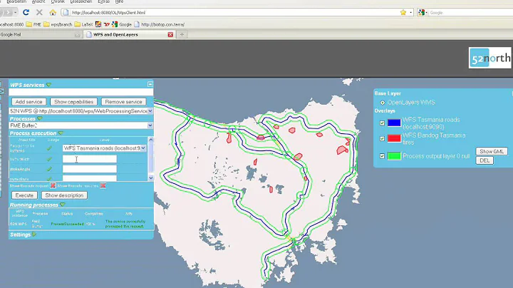 52°North WPS and FME as a backend
