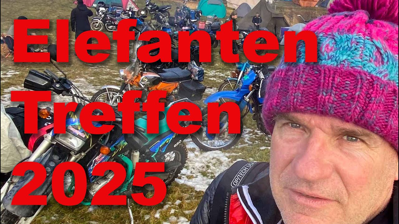 Elefantentreffen 2025 - Motorradtreffen im Winter