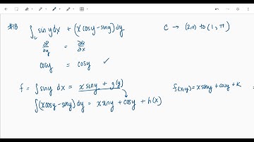 Calc 3 13.3 The Fundamental Theorem for Line Integrals Video 2