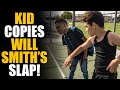 Kid COPIES WILL SMITH'S Slap... 👋👋 REGRETS IT... | SAMEER BHAVNANI