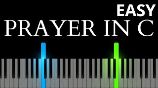 Prayer In C - Robin Schulz (EASY Piano Tutorial)