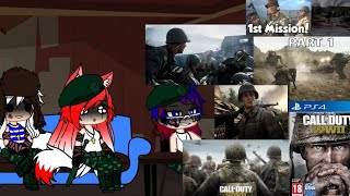 CountryHumans Gaming Video: Call of Duty WWII – America (Part 1: Mission 1) 